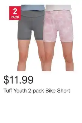 Costco Tuff Youth 2-pack Bike Short offer