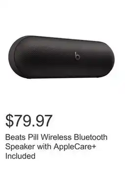 Costco Beats Pill Wireless Bluetooth Speaker with AppleCare+ Included offer