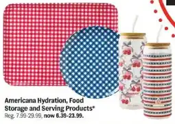 Meijer Americana Hydration, Food Storage and Serving Products offer