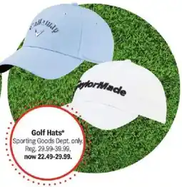 Meijer Golf Hats offer