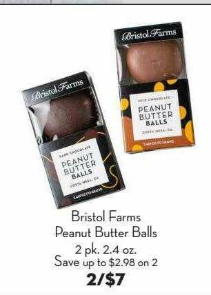 Bristol Farms Bristol Farms Peanut Butter Balls offer