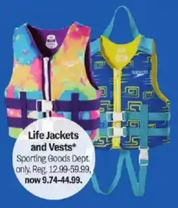 Meijer Life Jackets and Vests offer