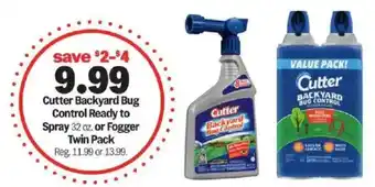 Meijer Cutter Backyard Bug Control Ready to Spray offer