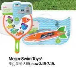 Meijer Meijer Swim Toys offer
