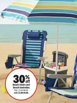 Meijer Beach Chairs and Beach Umbrellas offer