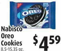 Gristedes Nabisco Oreo Cookies offer