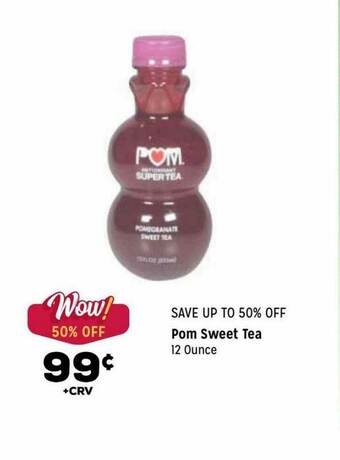 Grocery Outlet Pom Sweet Tea offer