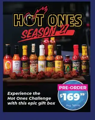 Showcase US HOT ONES SEASON 27 offer