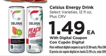 Food 4 Less Celsius Energy Drink offer
