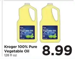 Food 4 Less Kroger 100% Pure Vegetable Oil offer