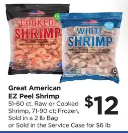 Food 4 Less Great American EZ Peel Shrimp offer