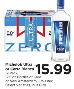 Food 4 Less Michelob Ultra or Carta Blanca offer