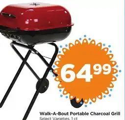 Food 4 Less Walk-A-Bout Portable Charcoal Grill offer