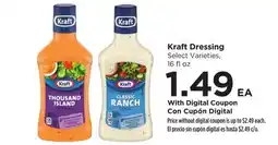 Food 4 Less Kraft Dressing offer