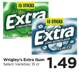 Food 4 Less Wrigley's Extra Gum offer