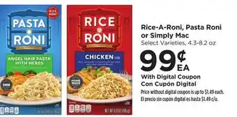 Food 4 Less Rice-A-Roni, Pasta Roni or Simply Mac offer