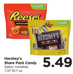 Food 4 Less Hershey's Share Pack Candy offer