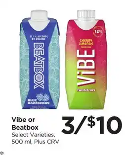 Food 4 Less Vibe or Beatbox offer