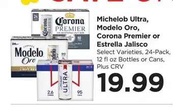 Food 4 Less Michelob Ultra, Modelo Oro, Corona Premier or Estrella Jalisco offer