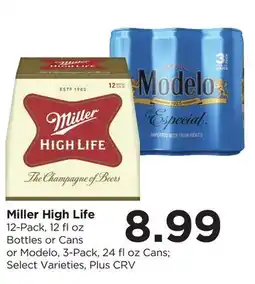 Food 4 Less Miller High Life offer