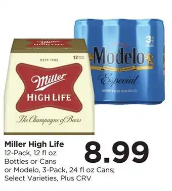 Food 4 Less Miller High Life offer