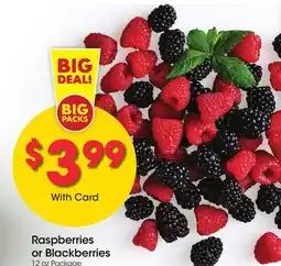 Ralphs Raspberries or Blackberries offer