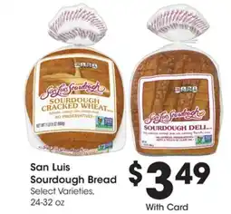 Ralphs San Luis Sourdough Bread offer