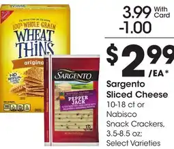 Ralphs Sargento Sliced Cheese offer