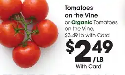 Ralphs Tomatoes on the Vine offer