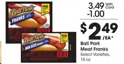 Ralphs Ball Park Meat Franks offer