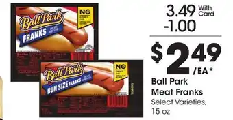 Ralphs Ball Park Meat Franks offer