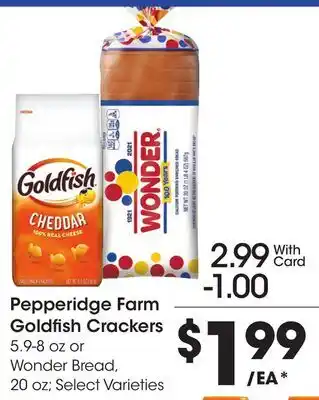 Ralphs Pepperidge Farm Goldfish Crackers offer