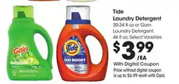 Ralphs Tide Laundry Detergent offer