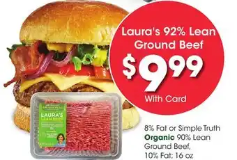 Ralphs Laura's 92% Lean Ground Beef offer