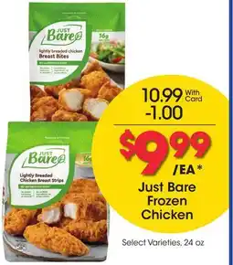 Ralphs Just Bare Frozen Chicken offer