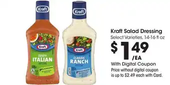 Ralphs Kraft Salad Dressing offer