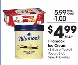 Ralphs Tillamook Ice Cream offer