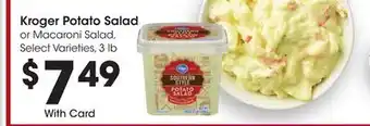 Ralphs Kroger Potato Salad offer
