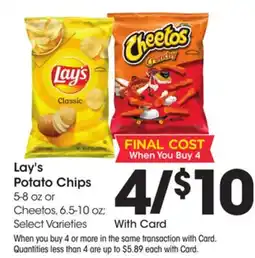 Ralphs Lay's Potato Chips offer