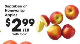 Ralphs Sugarbee or Honeycrisp Apples offer