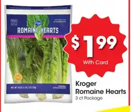 Ralphs Kroger Romaine Hearts offer
