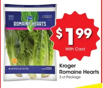 Ralphs Kroger Romaine Hearts offer