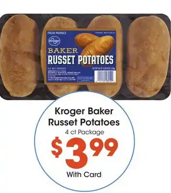 Ralphs Kroger Baker Russet Potatoes offer