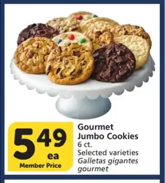 Vons Gourmet Jumbo Cookies offer