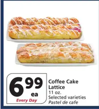 Vons Coffee Cake Lattice offer