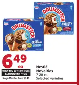 Vons Nestlé Novelties offer