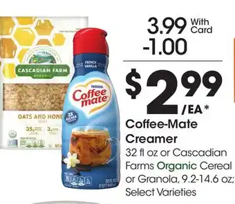 Ralphs Coffee-Mate Creamer offer