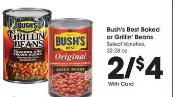 Ralphs Bush's Best Baked or Grillin' Beans offer