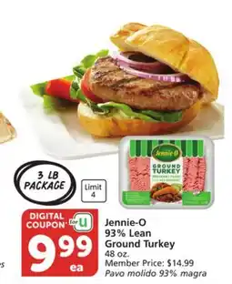 Vons Jennie-O 93% Lean Ground Turkey offer