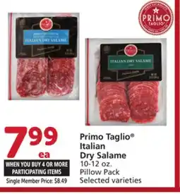 Vons Primo Taglio Italian Dry Salame offer